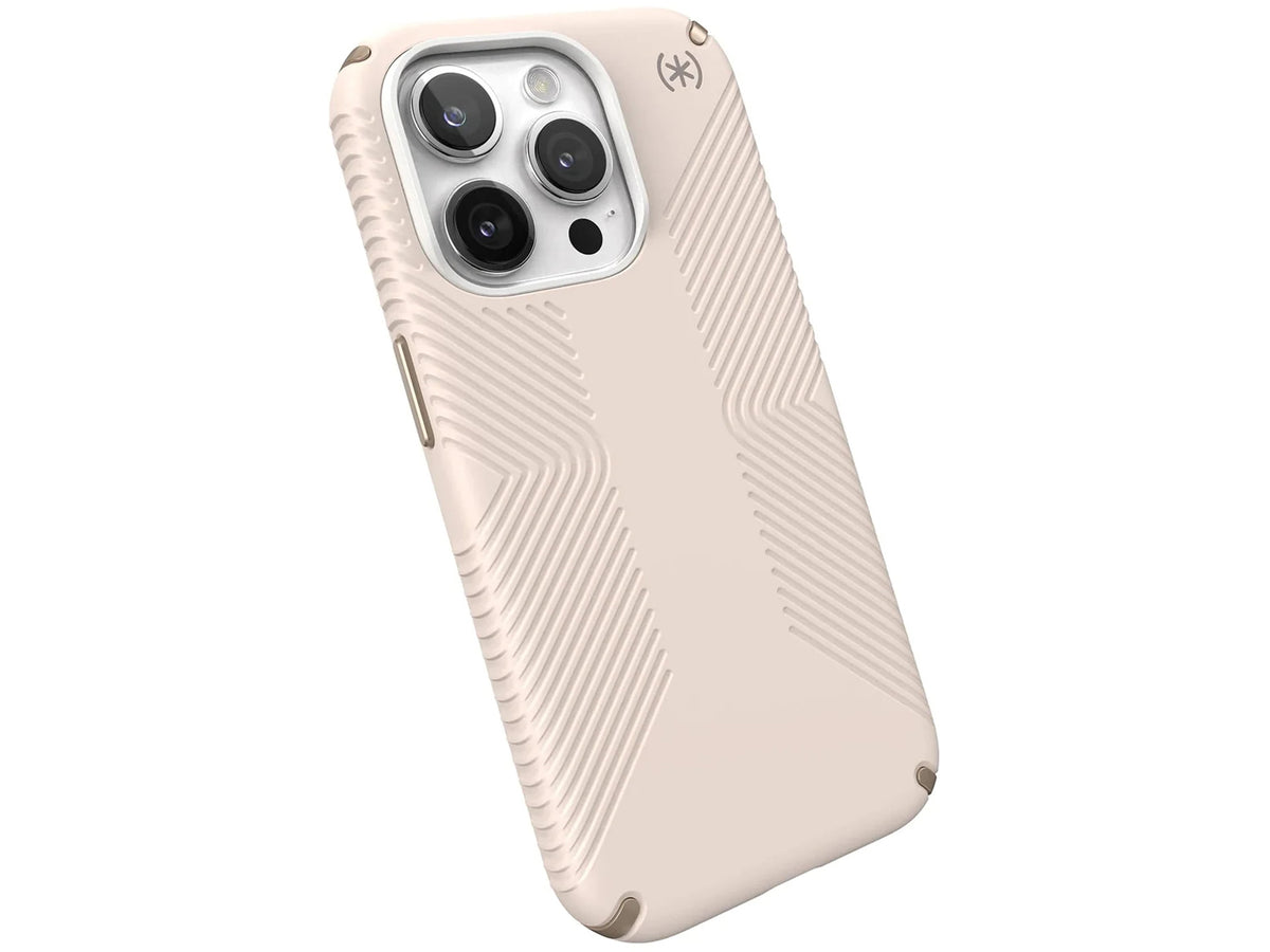 Speck iPhone 15 Pro Presidio2 Grip Bleached Bone/Heirloom