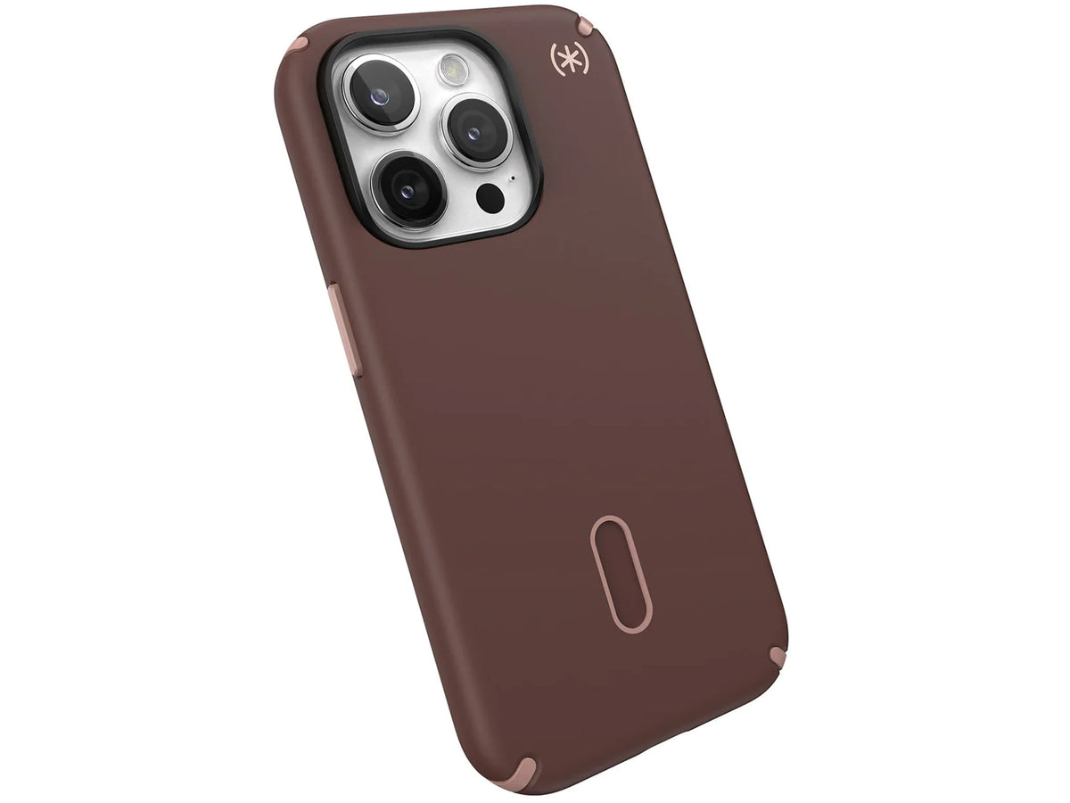 Speck Presidio2 Pro MagSafe with ClickLock iPhone 15 Pro, New Planet/Clay Tan