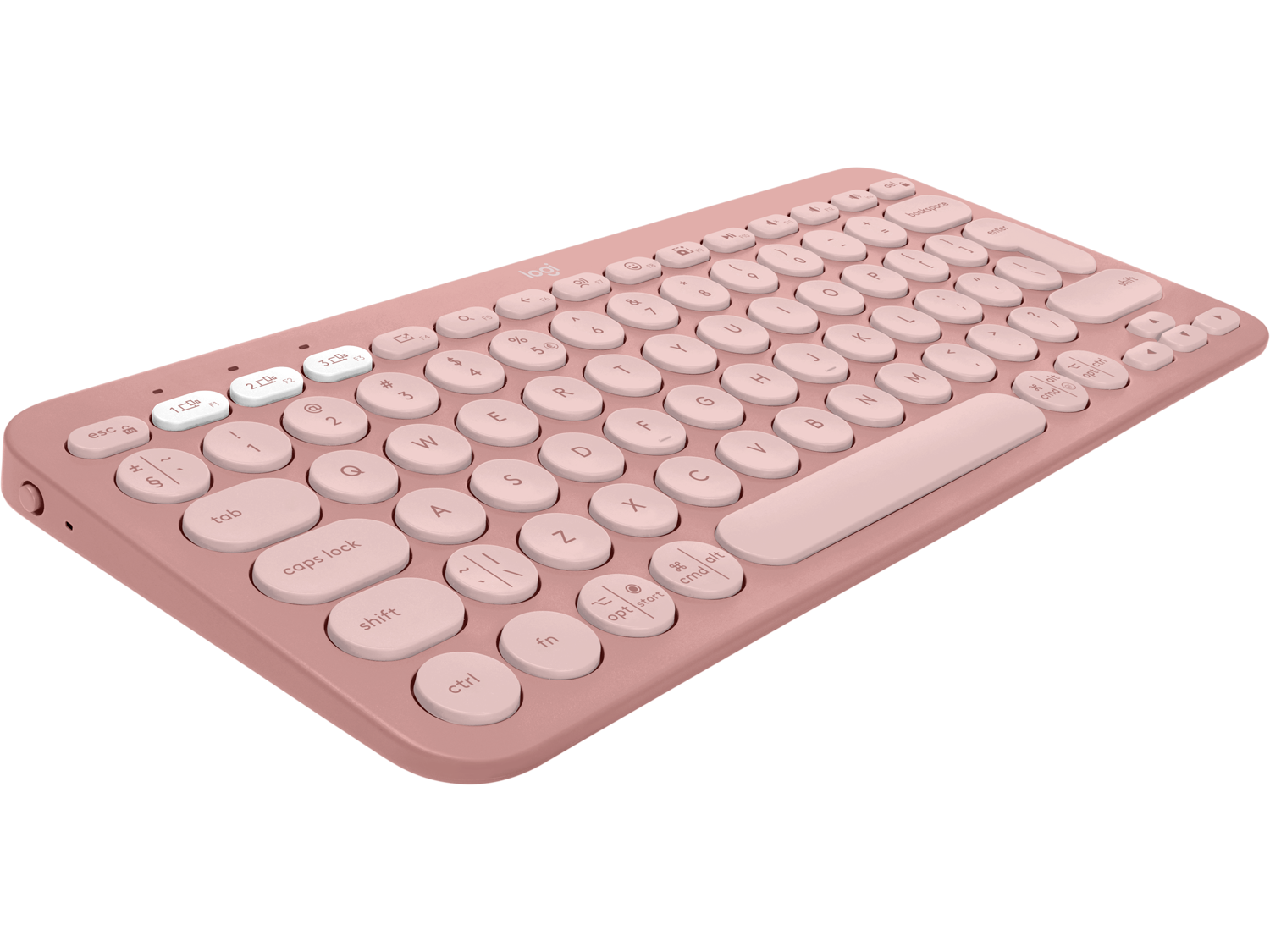 Logitech Pebble Keys 2, Tonal Rose