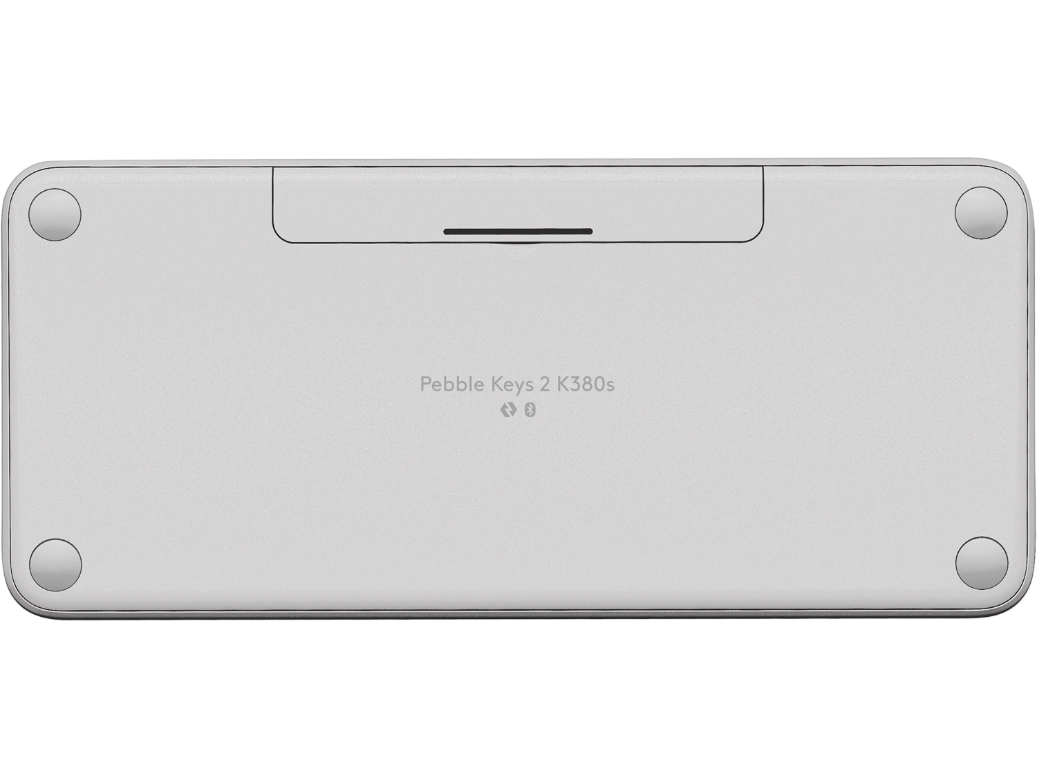 Logitech Pebble Keys 2, Tonal White