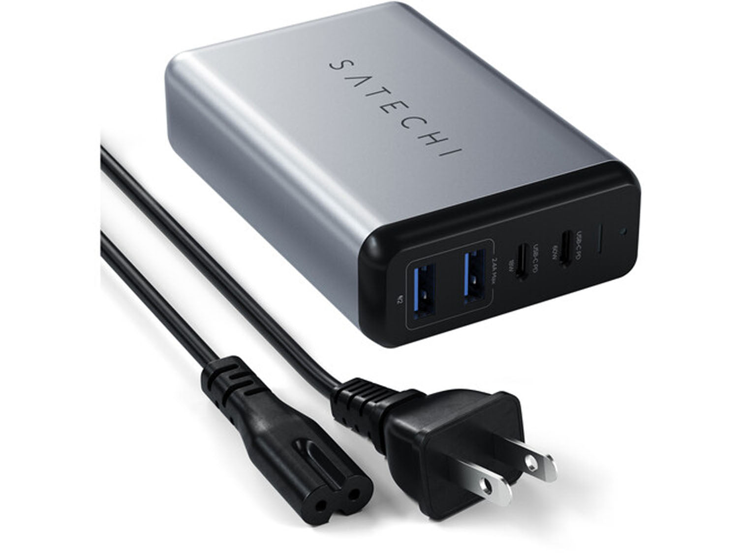Satechi 75W Dual Type-C PD Travel Charger