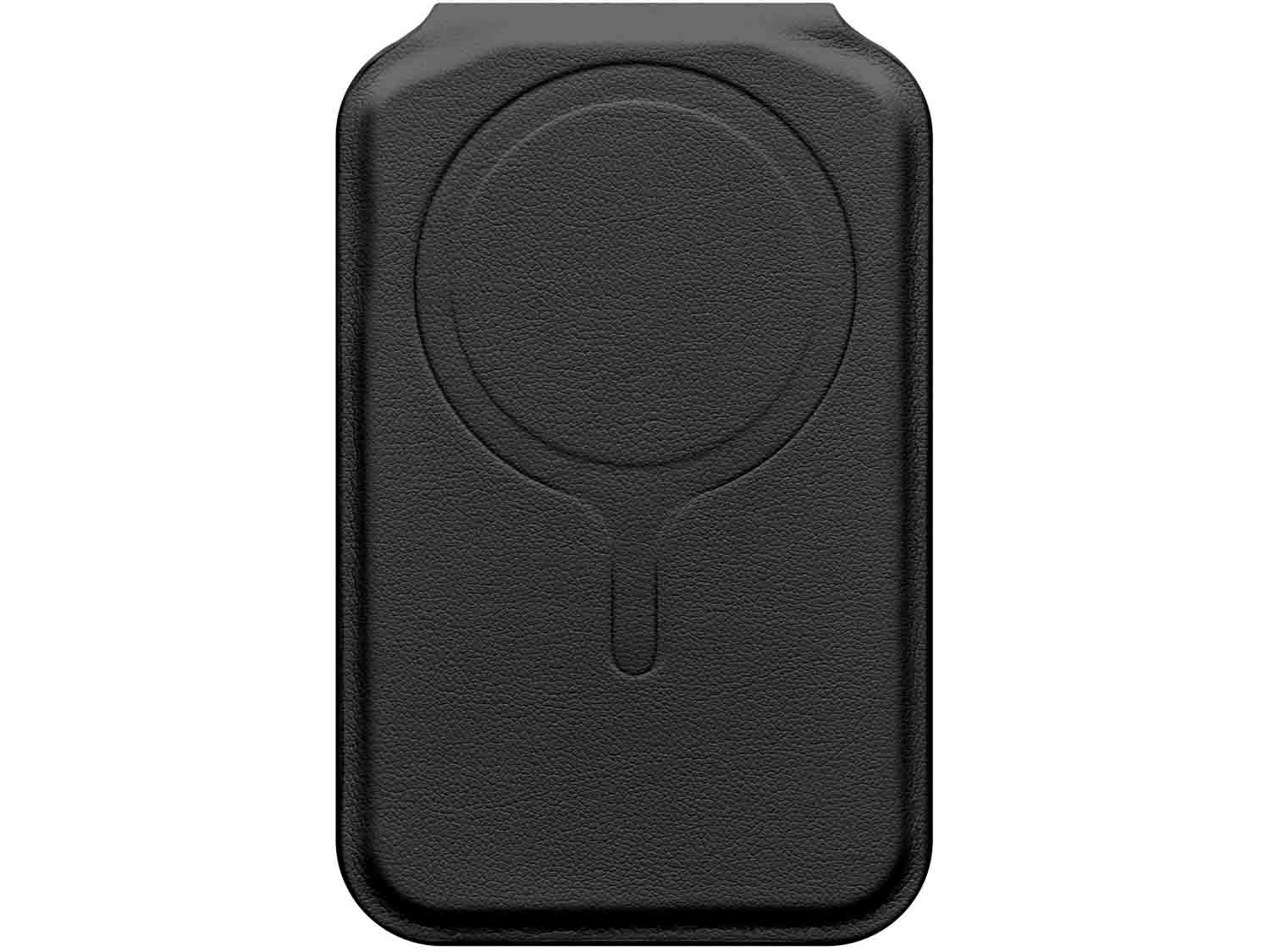 Satechi Vegan-Leather Magnetic Wallet Stand- Black