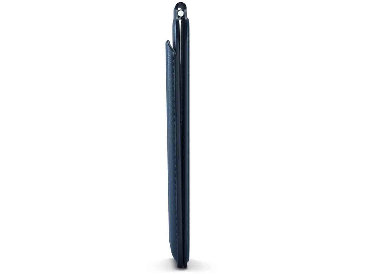 Satechi Vegan-Leather Magnetic Wallet Stand- Dark Blue