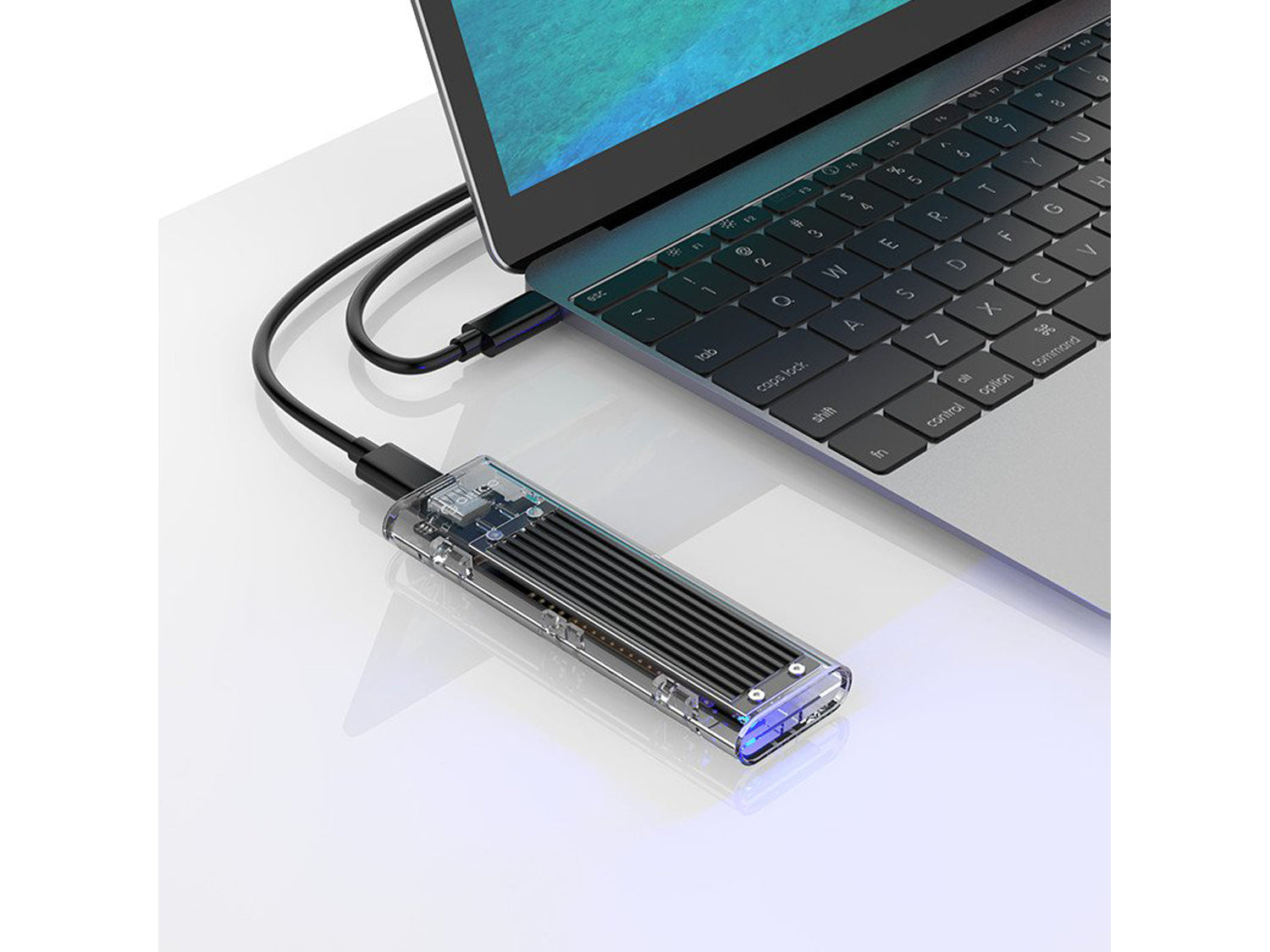Orico TCM2-C3 M.2 Storage Case M.2 NVMe M Black
