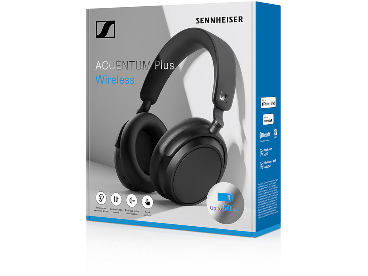 Sennheiser ACCENTUM Plus Wireless - черни