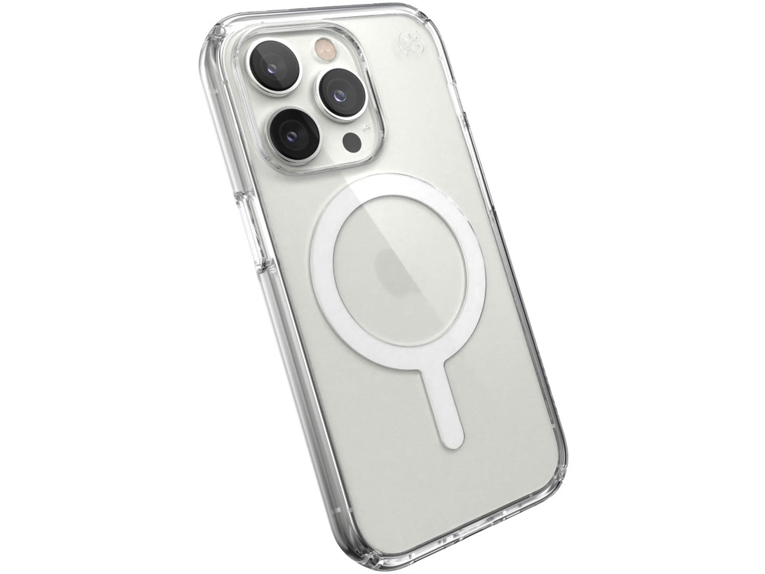 Speck iPhone 14 Pro, Presidio Perfect-Clear MagSafe, Clear/Clear