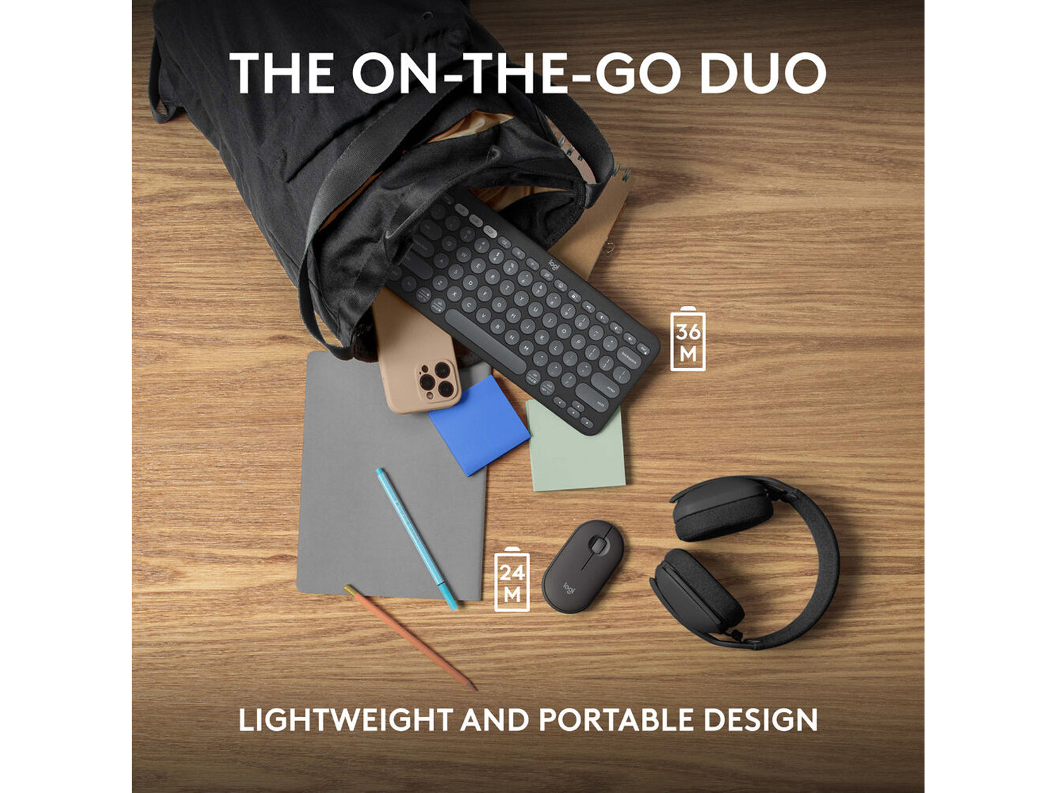 Logitech Pebble 2 Combo for Mac - Tonal Graphite US
