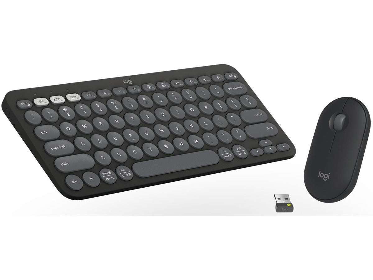 Logitech Pebble 2 Combo - Tonal Graphite US