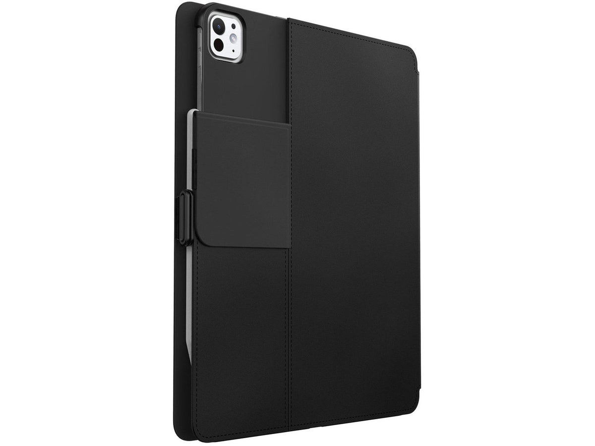 Speck Balance Folio Apple iPad Pro 13-inch Case, (W/MB) (BLACK/BLACK/WHITE)