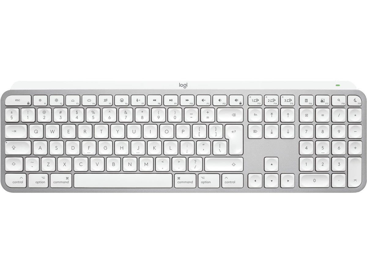 Logitech MX Keys S for Mac, US, Pale Grey