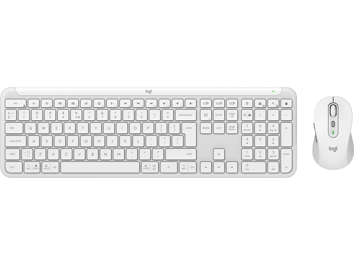 Logitech Signature Slim Combo MK950 - USINTL , Off-white
