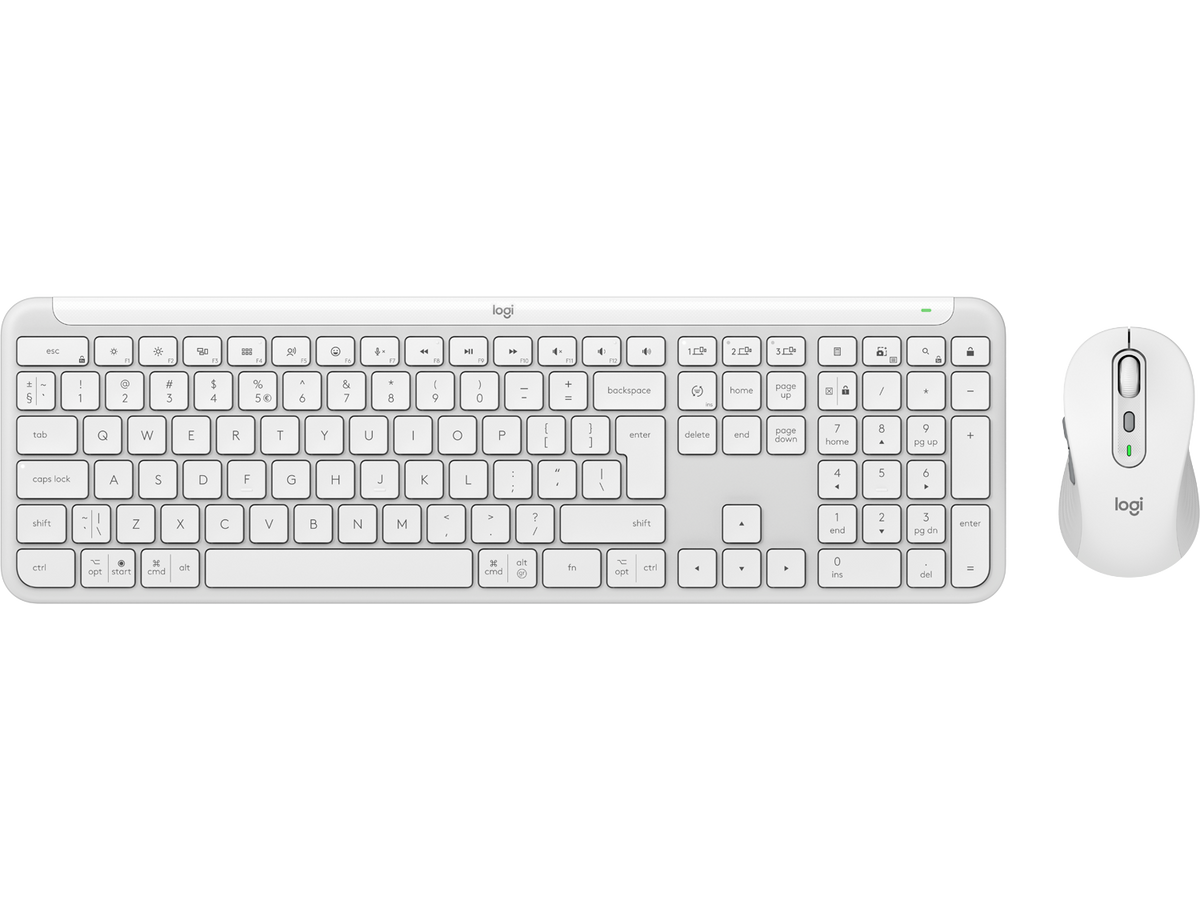 Logitech Signature Slim Combo MK950 - USINTL , Off-white