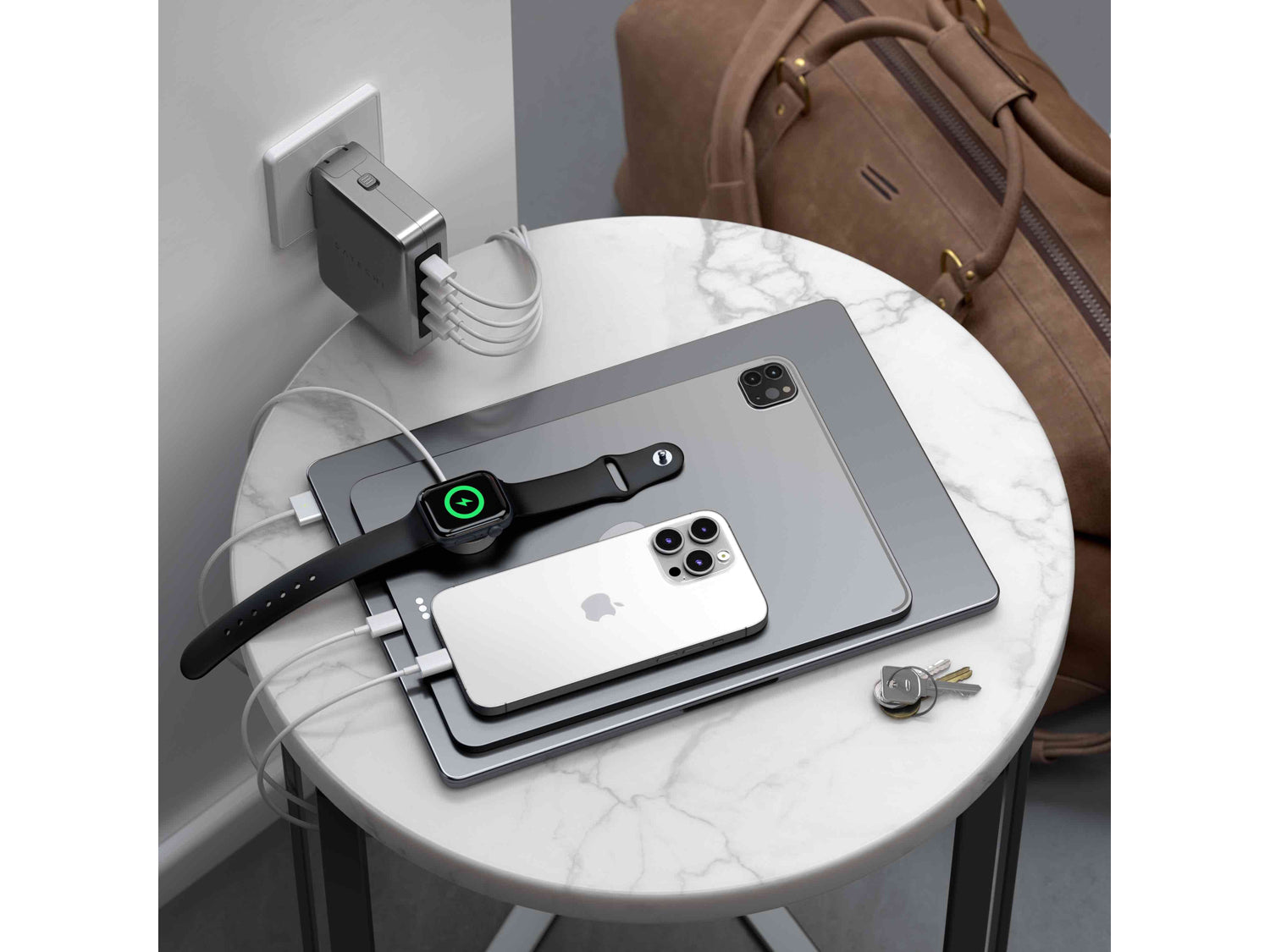 Satechi 145W USB-C 4-port GaN Travel Charger