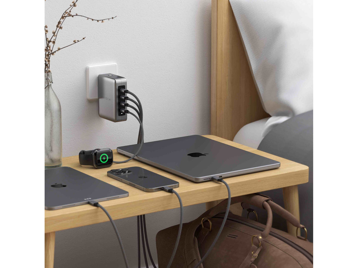 Satechi 145W USB-C 4-port GaN Travel Charger