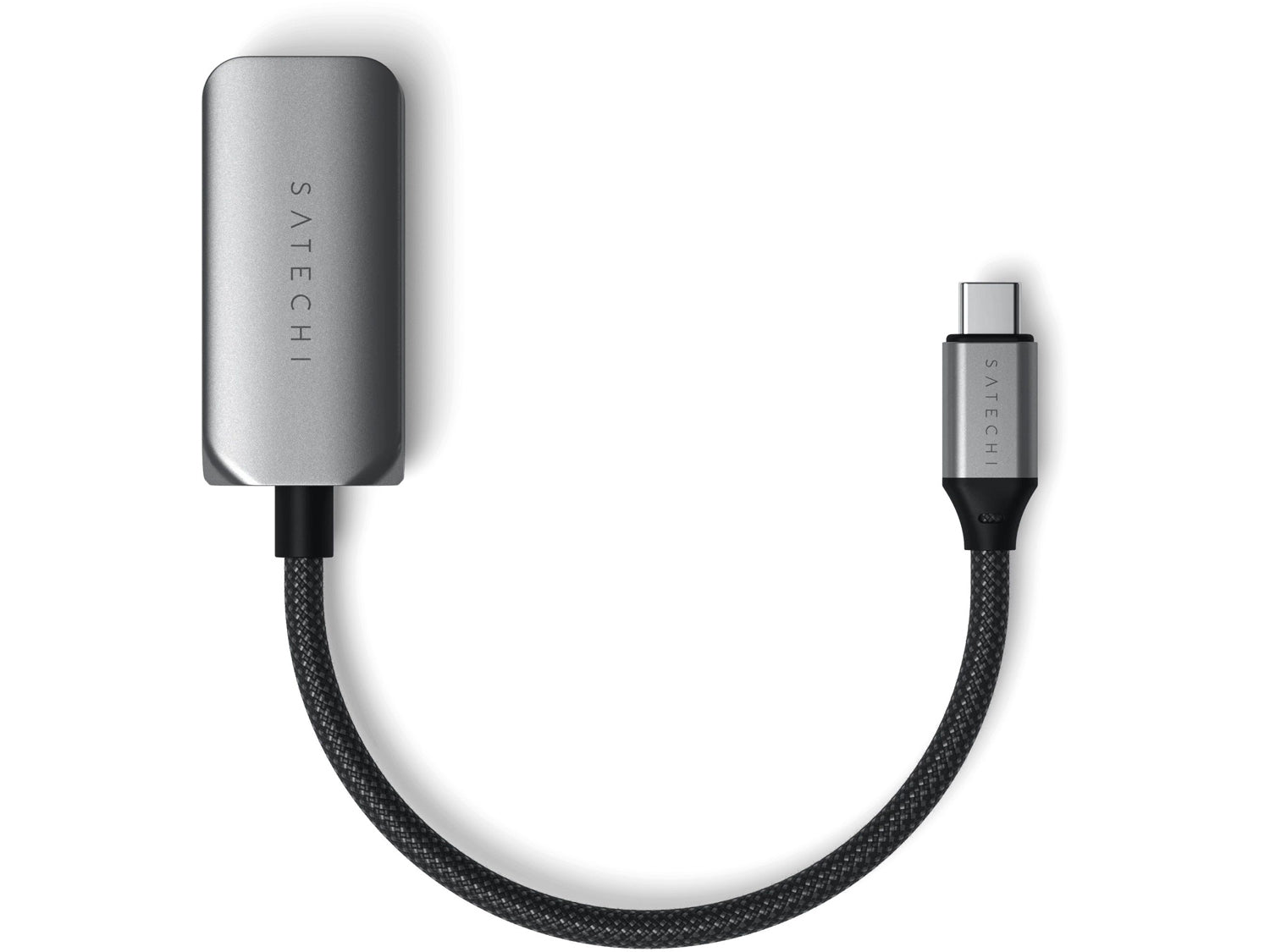 Satechi USB-C 2.5 Gigabit Ethernet Adapter - Space Grey