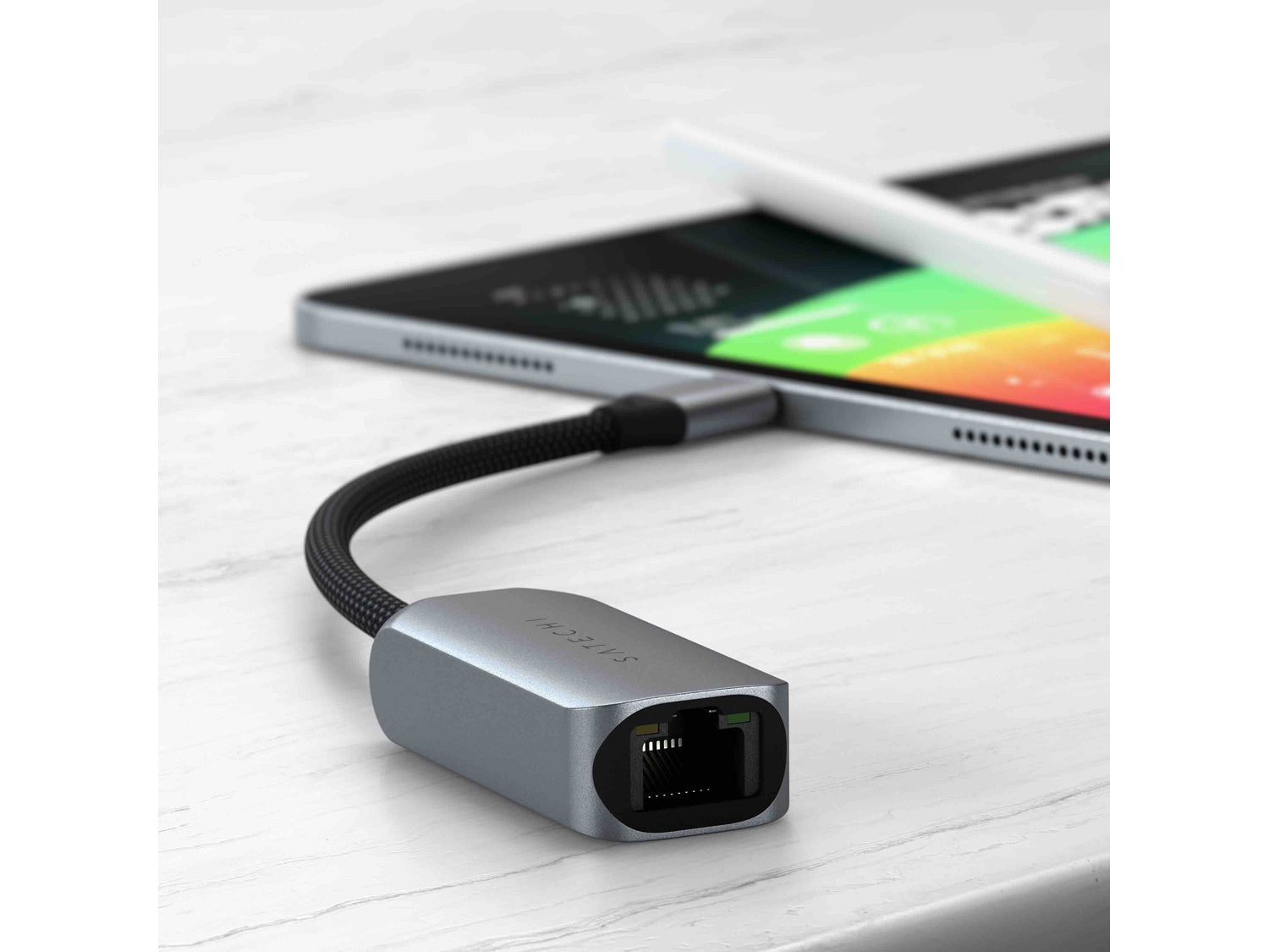 Satechi USB-C 2.5 Gigabit Ethernet Adapter - Space Grey