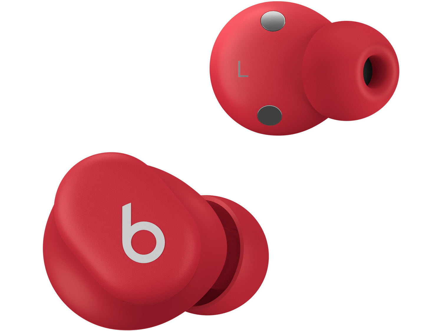 Beats Solo Buds - True Wireless Earbuds - Transparent Red