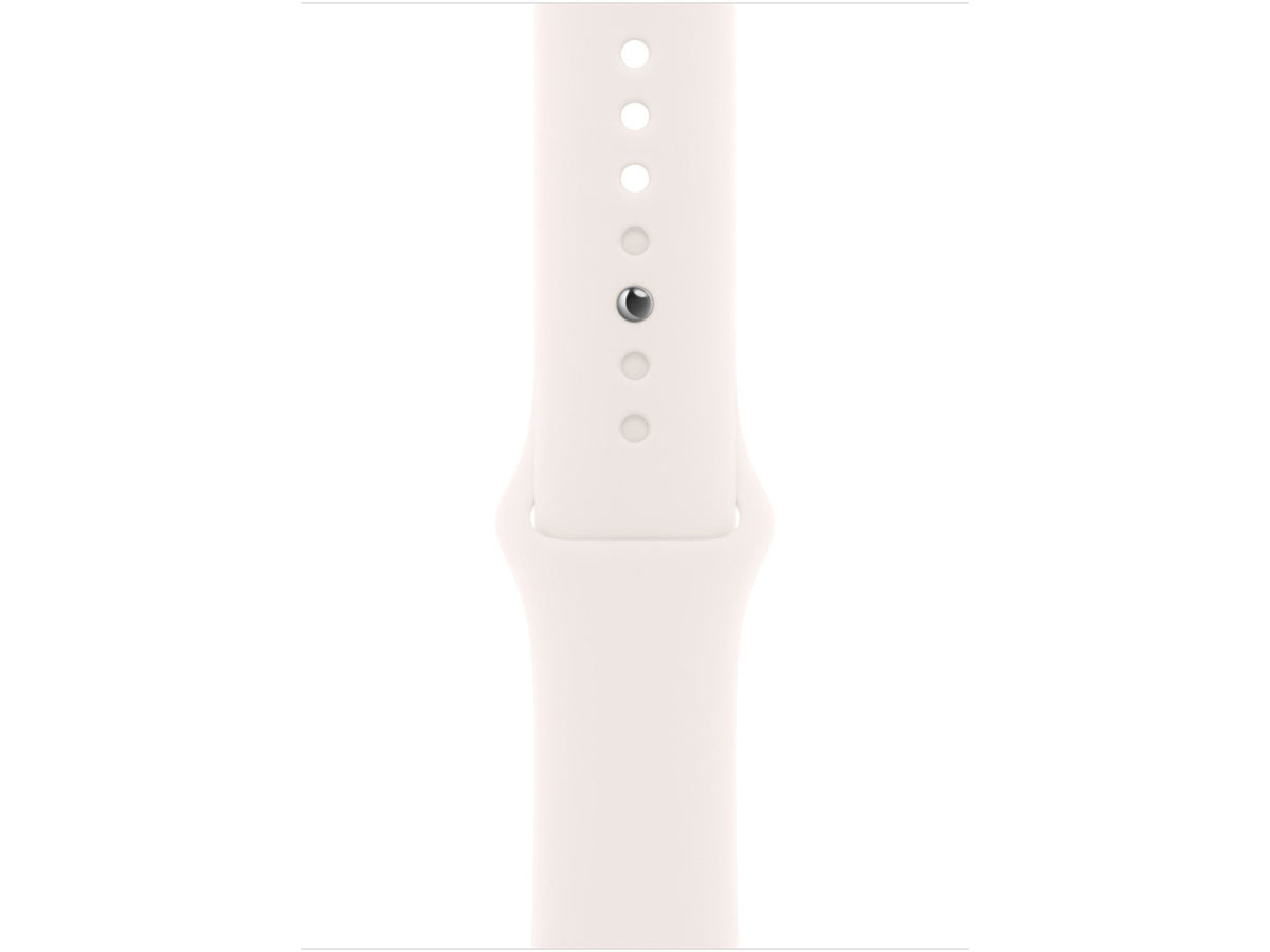 Apple Watch Series 10 GPS 46mm Rose Gold Aluminium Case with Light Blush Sport Band - M/L