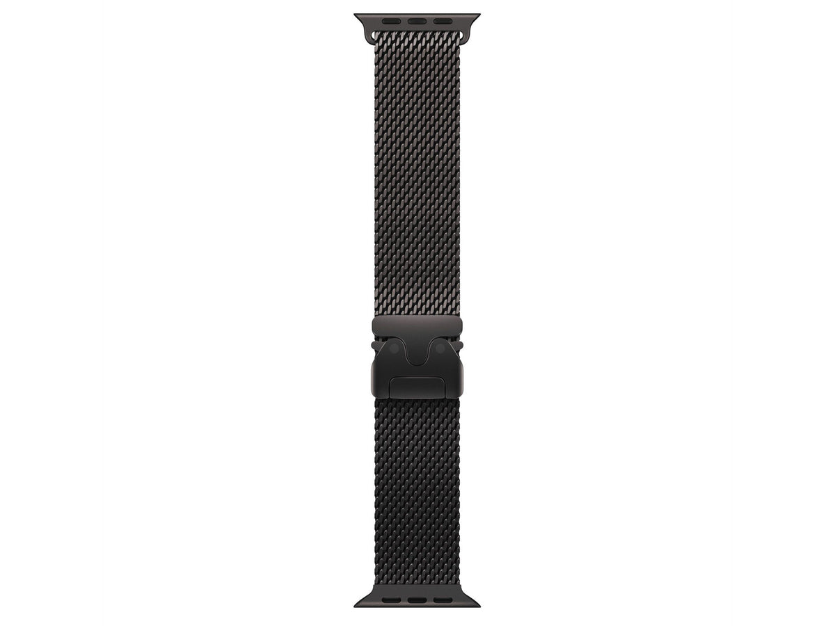 Apple Watch Ultra 2 GPS + Cellular 49mm Black Titanium Case with Black Titanium Milanese Loop - S