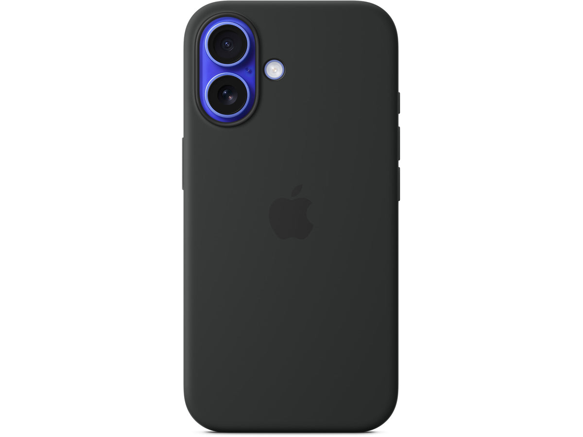Apple iPhone 16 Silicone Case with MagSafe - Black