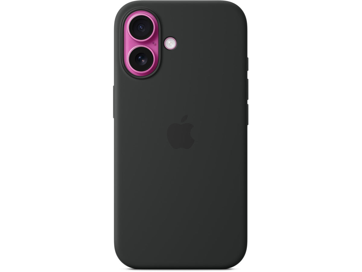 Apple iPhone 16 Silicone Case with MagSafe - Black