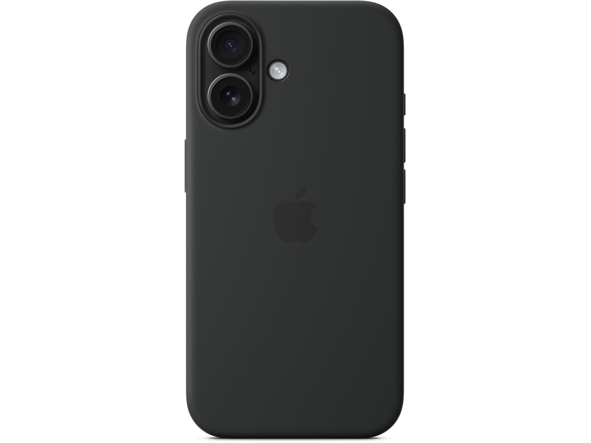 Apple iPhone 16 Silicone Case with MagSafe - Black