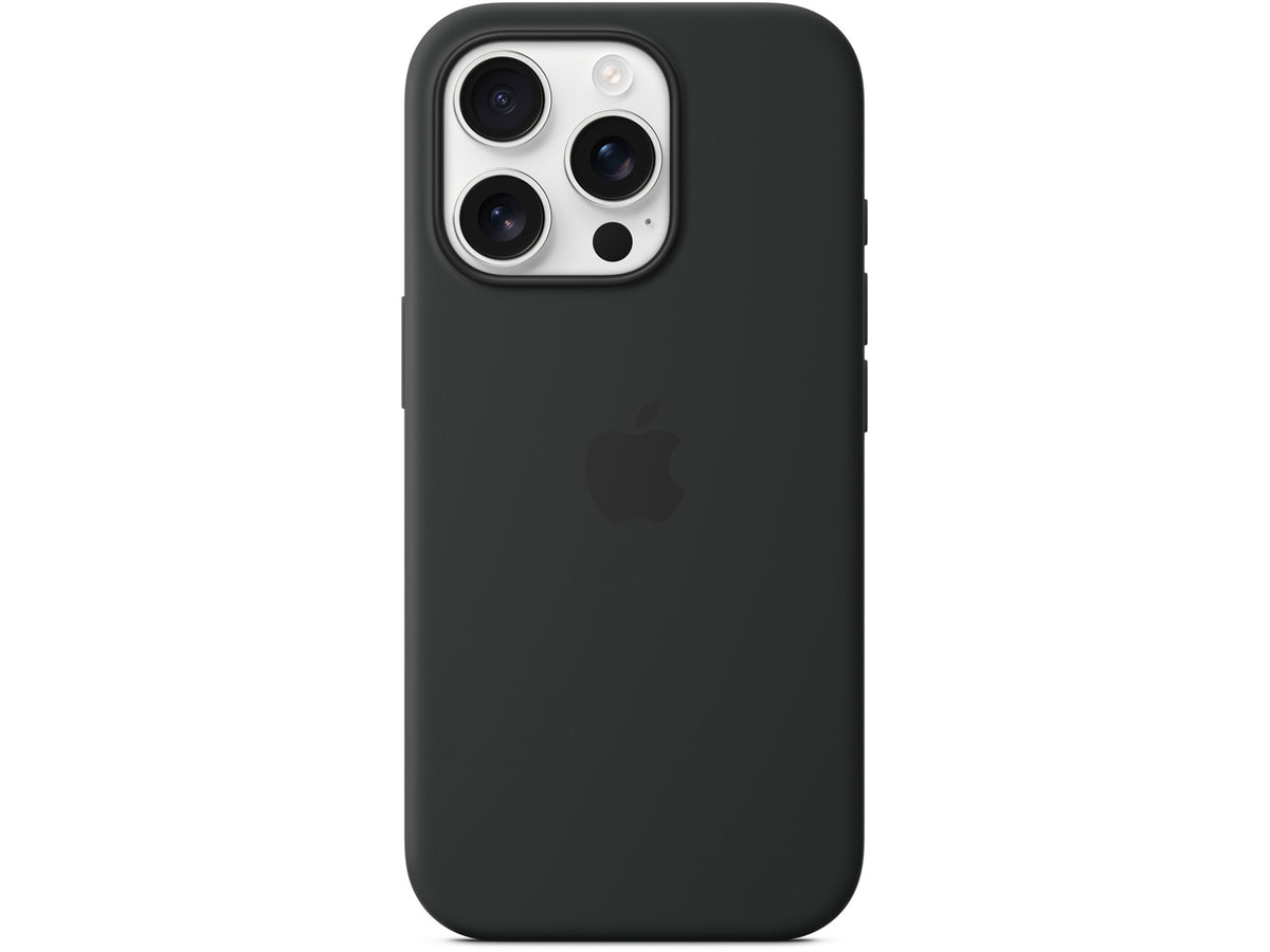 Apple iPhone 16 Pro Silicone Case with MagSafe - Black