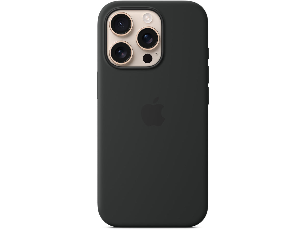 Apple iPhone 16 Pro Silicone Case with MagSafe - Black