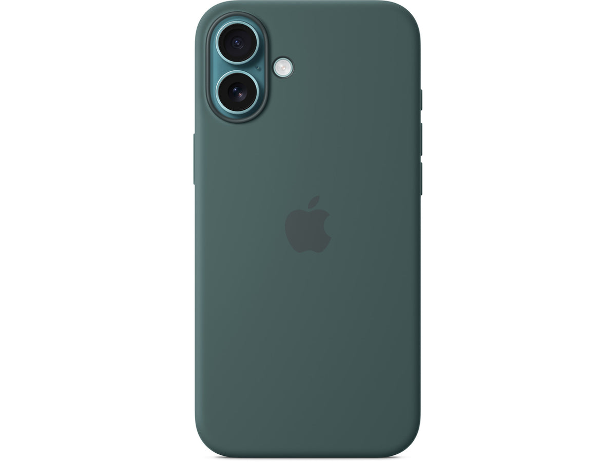 Apple iPhone 16 Plus Silicone Case with MagSafe - Lake Green