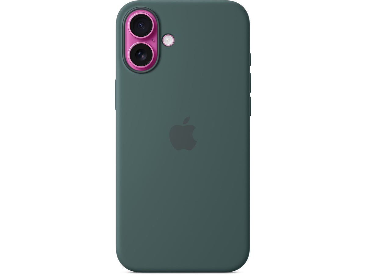 Apple iPhone 16 Plus Silicone Case with MagSafe - Lake Green