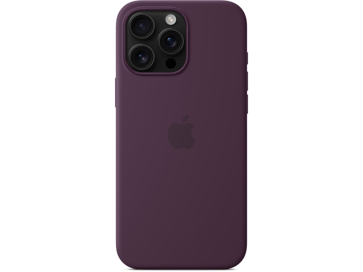 Apple iPhone 16 Pro Max Silicone Case with MagSafe - Plum
