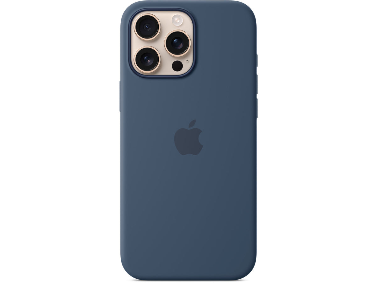 Apple iPhone 16 Pro Max Silicone Case with MagSafe - Denim