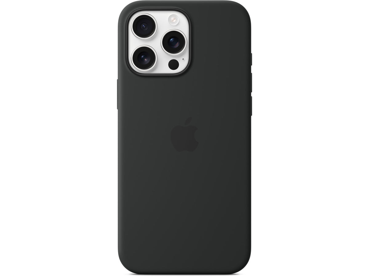 Apple iPhone 16 Pro Max Silicone Case with MagSafe - Black