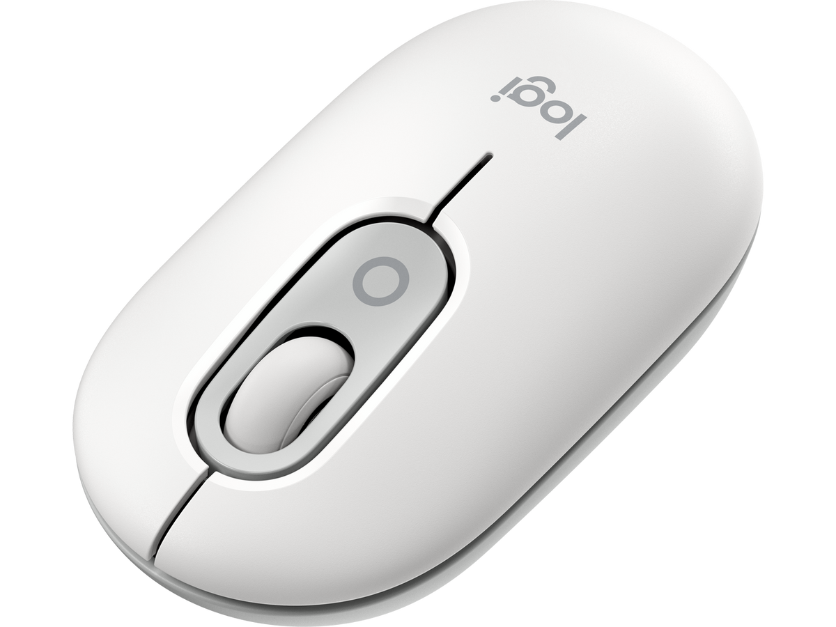 Logitech POP Mouse with emoji - OFF-WHITE
