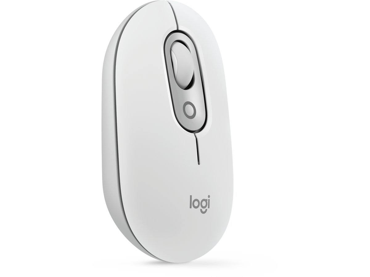 Logitech POP Mouse with emoji - OFF-WHITE