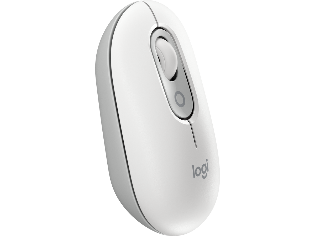 Logitech POP Mouse with emoji - OFF-WHITE