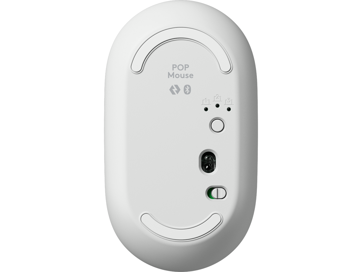 Logitech POP Mouse with emoji - OFF-WHITE