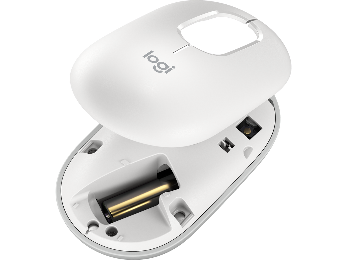 Logitech POP Mouse with emoji - OFF-WHITE