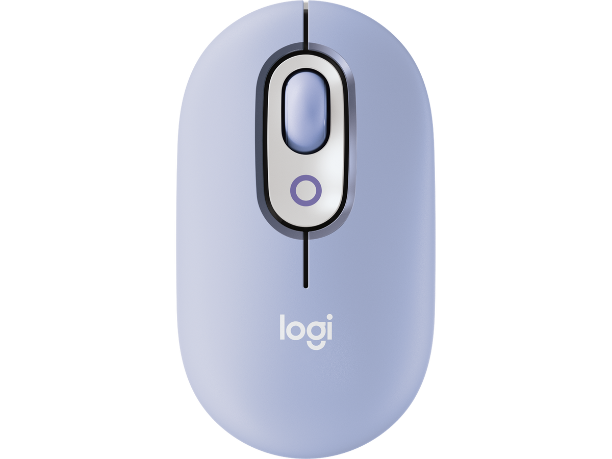 Logitech POP Mouse with emoji - LILAC