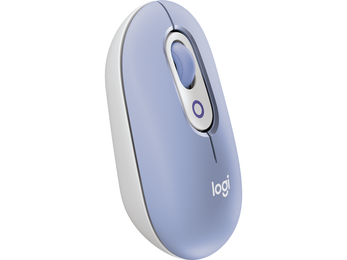Logitech POP Mouse with emoji - LILAC
