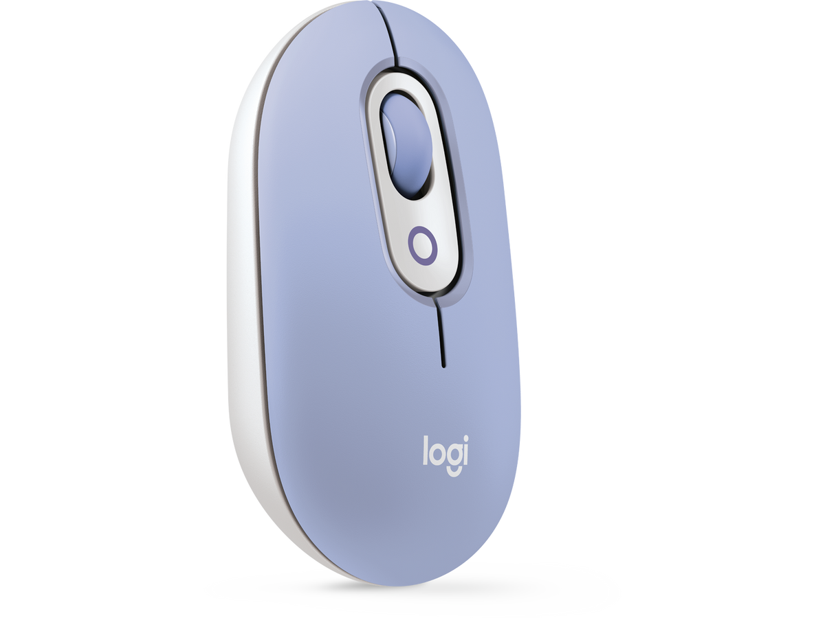 Logitech POP Mouse with emoji - LILAC