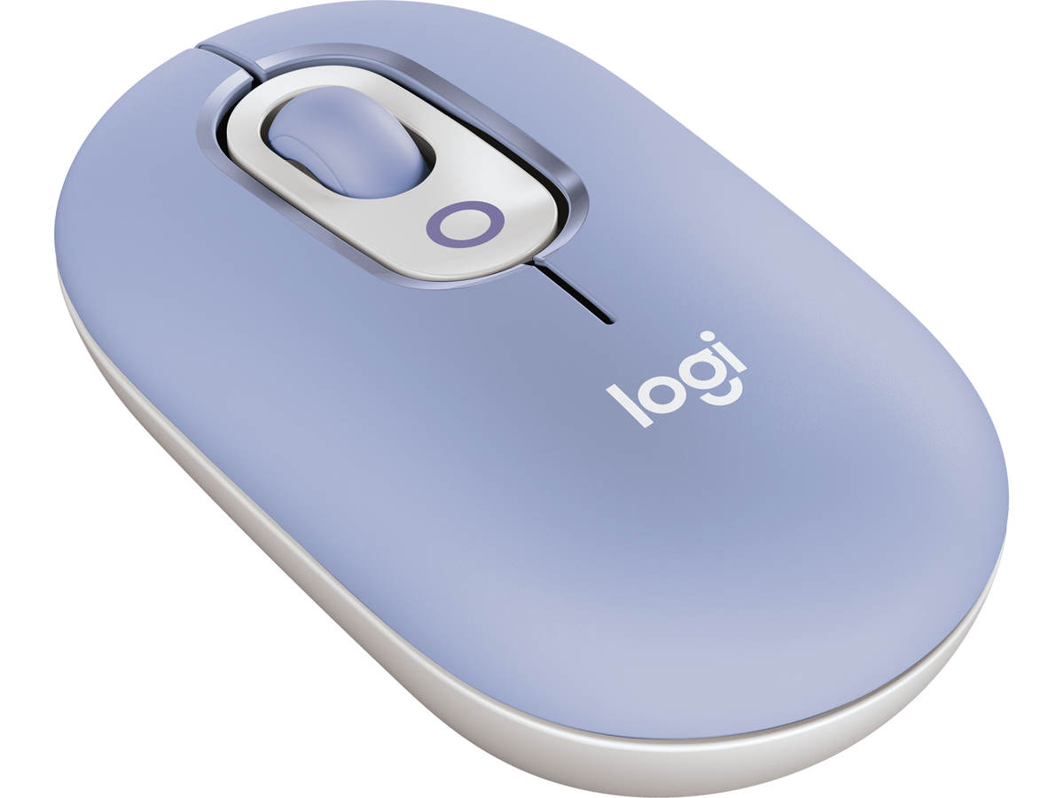 Logitech POP Mouse with emoji - LILAC
