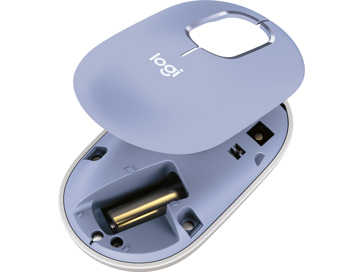Logitech POP Mouse with emoji - LILAC