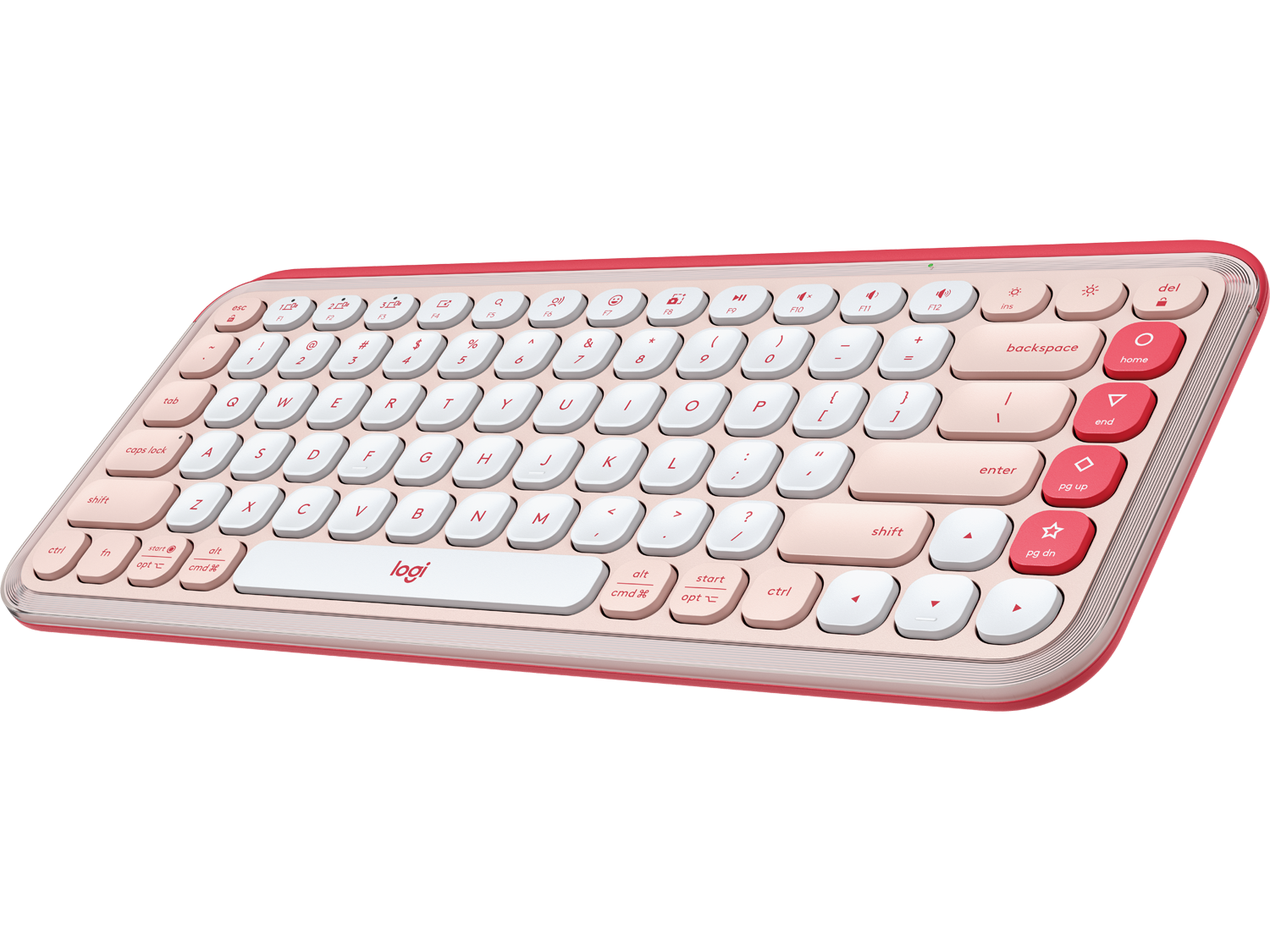 Logitech Pop Icon Keys - Rose - US INT'L