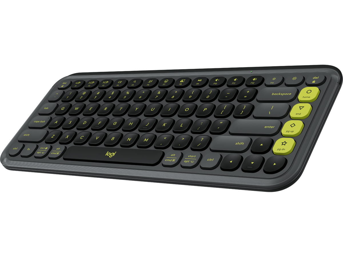 Logitech Pop Icon Keys - Graphite & Green US INT'L
