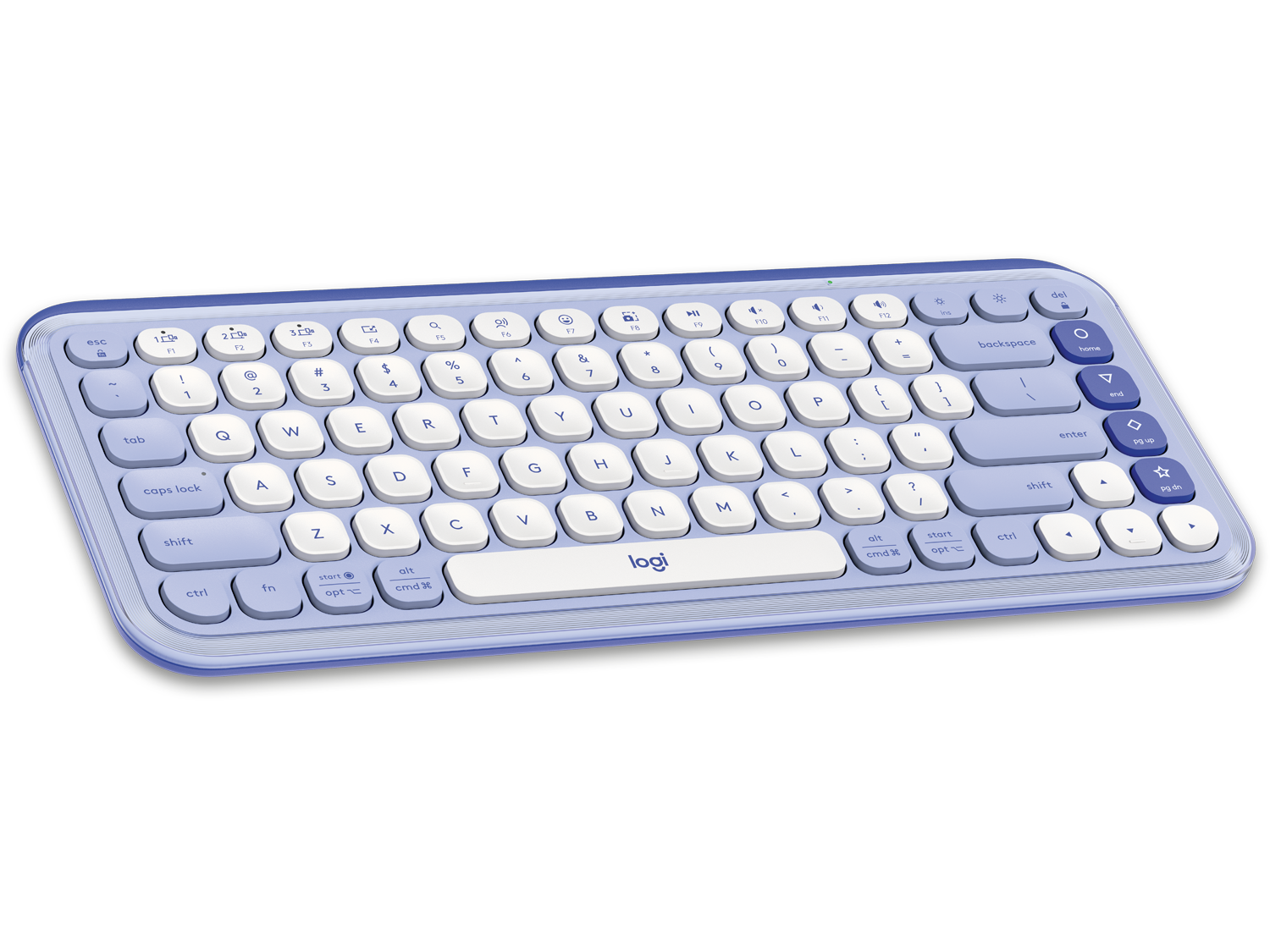 Logitech Pop Icon Keys - Lilac & Off White US INT'L
