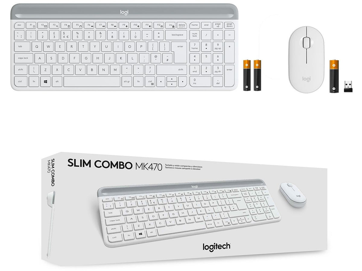Logitech MK470, Offwhite
