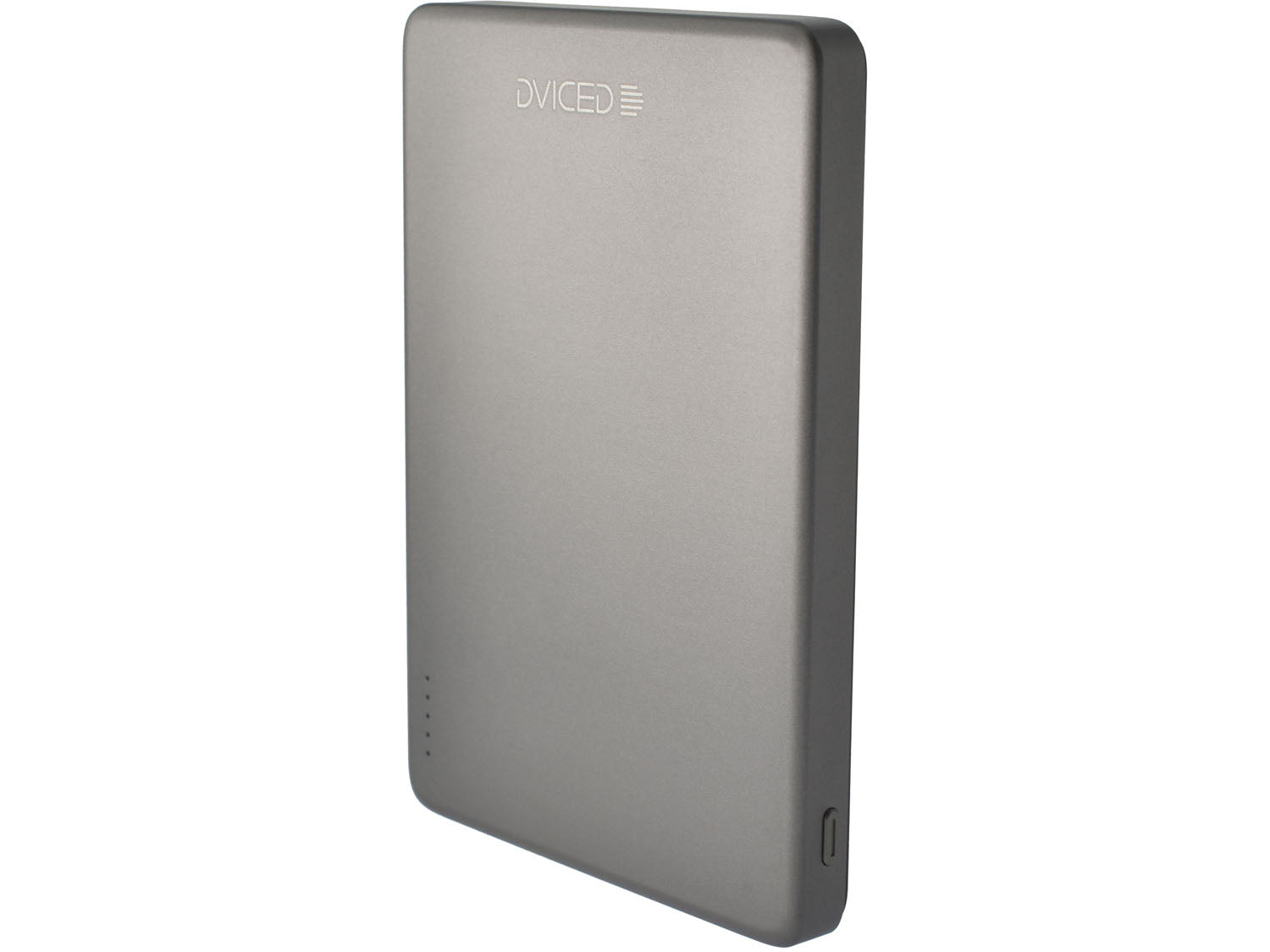 Dviced Magsafe power bank ultra thin 5000mAh, Black/Grey