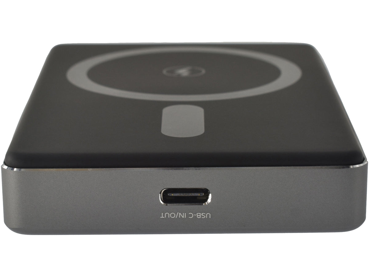 Dviced Magsafe power bank ultra thin 10000mAh, Black/Grey
