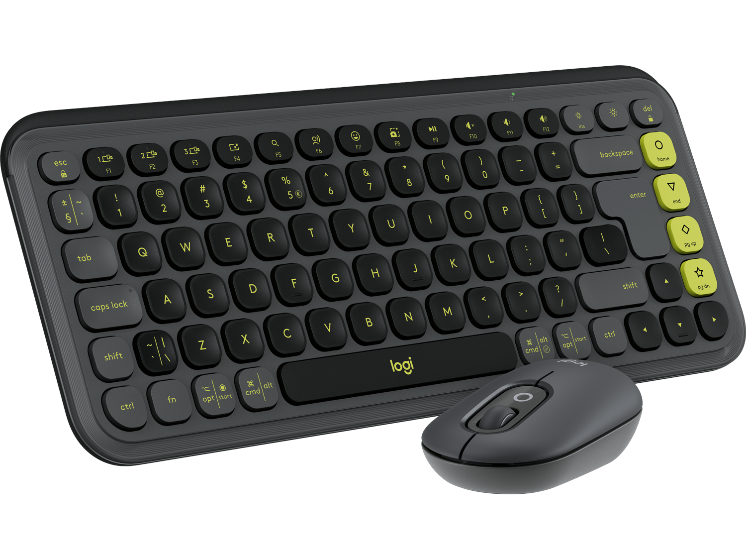 Logitech Pop Icon Combo - Graphite - US INT'L